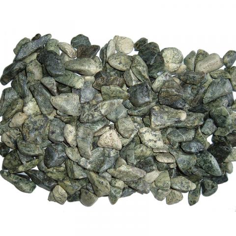 Зелен камък 20-40 мм 5 кг - Градински камъни