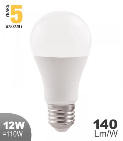 LED крушка E27 12W 1728LM 6400K - Лед крушки е27