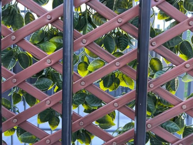 Декоративна PVC ограда Хармоника, снимка 3 - Изкуствени плетове