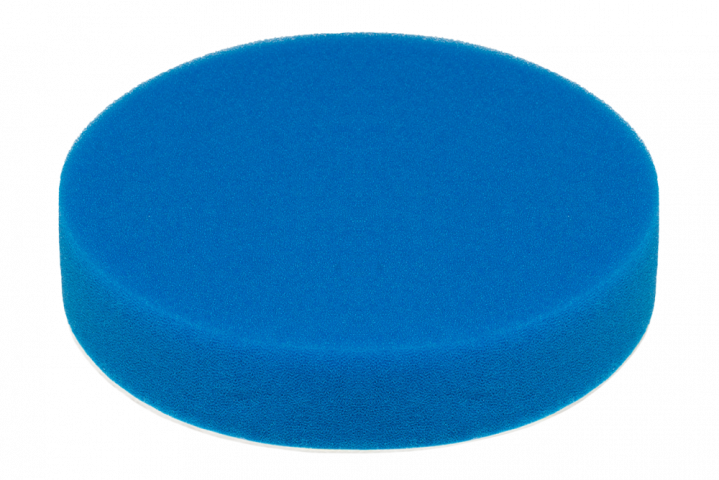 Полираща гъба с права периферия Status Ф150 мм синя - Полиране
