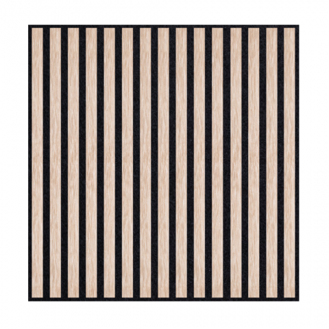 Линейни панели SLAT WALL QUADRA ACOUSTIC  59,5x59,5 см - PVC панели