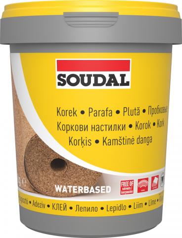 Лепило за корк Soudal 22А 1 кг - Лепила за дърво