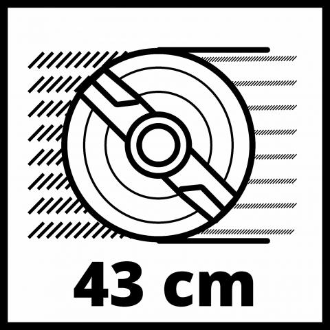 Електрическа косачка Einhell GC-EM 1800/43, снимка 6 - Електрически косачки