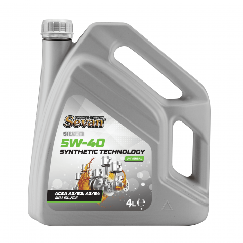 Моторно масло SEVAN SILVER 5W40 4 L - Моторни масла за бензинови двигатели