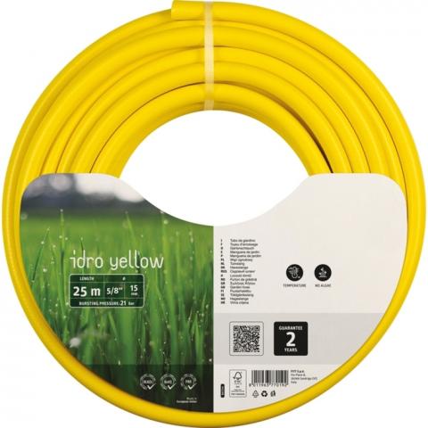 Градински маркуч IDRO YELLOW 3/4 25м - Маркучи на ролка