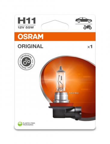 Aвто крушка H11 Osram 12V 55W - Осветление