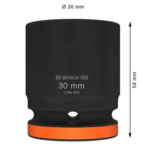 Вложка 3/4" 30 мм Bosch PRO стандарт, снимка 2 - Камъни за гедоре