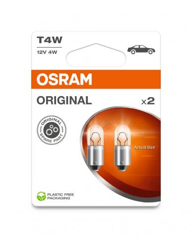 Aвто крушка T4W Osram 12V BA9s - Осветление