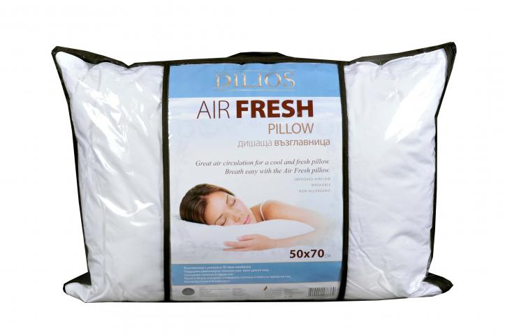 Възглавница Air Fresh 3D Mesh 50x70 см, снимка 3 - Възглавници за спане