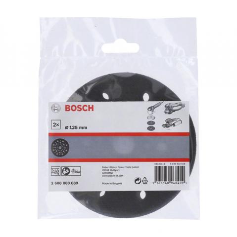 Предпазител Bosch за плоча на ексцентършлайф 125 мм 2 бр., снимка 2 - Дискове за бормашина и ъглошлайф