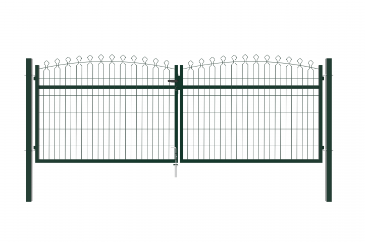 Двукрила оградна врата ARCO H=1.30 x L=3.50м - Оградни пана и врати