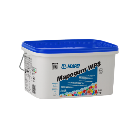 Хидроизолация течна, обмазна Mapei Mapegum WPS 5 кг - Битум