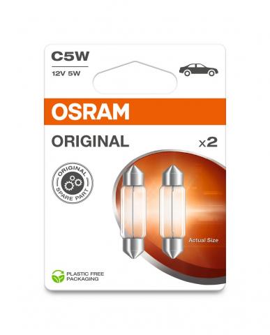 Aвто крушка C5W Osram 12V - Осветление