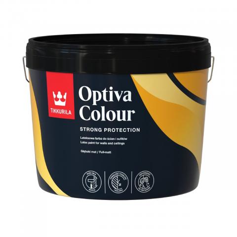 OPTIVA COLOUR  AP 0,9L Латекс мат - Бели бои