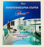 Микрофибърна кърпа за стъкло 30х30 см