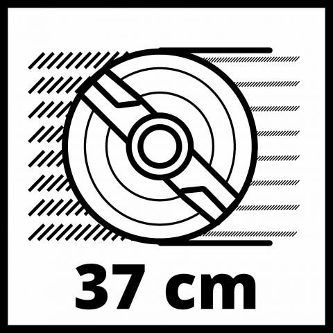 Електрическа косачка Einhell GC-EM 1600/37, снимка 7 - Електрически косачки