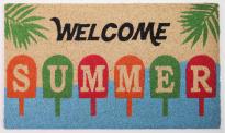 Изтривалка PVC кокос Welcome summer 40x60 см