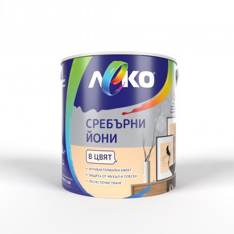 ЛЕКО Сребърни йони Крем Брюле 2.5л - Цветни бои