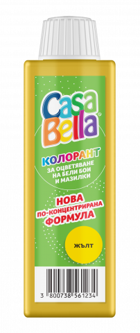 Casa Bella колорант жълт 40мл - Оцветители за бои за стени