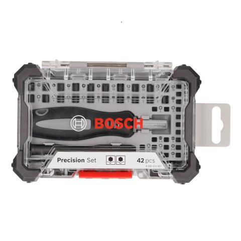Комплект прецизни битове Bosch 42 бр., снимка 2 - Комплекти консумативи