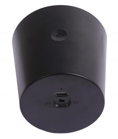 LED настолна лампа 3в1 MAZE 2W CCT 180lm димируема черна, с USB, снимка 4 - Лампи за бюро